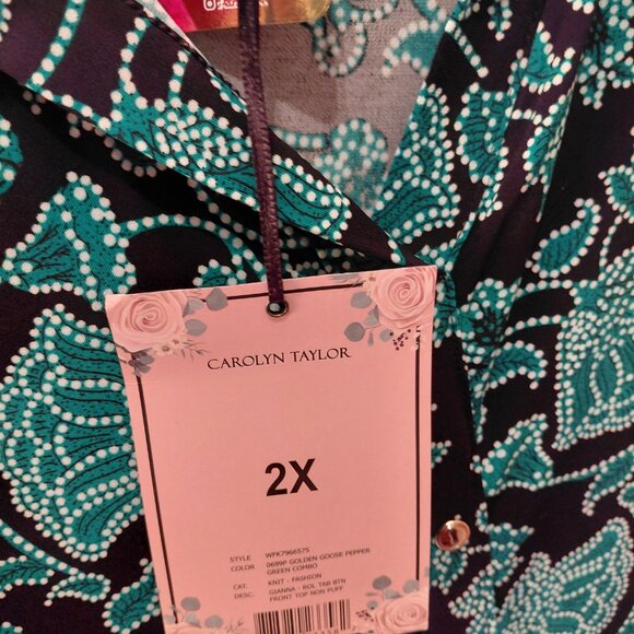 Womens blouse size 2X - Picture 5 of 7